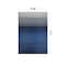 World Rug Gallery Contemporary Stripe Shade Reversible Recycled Plastic 3' X 5' Navy Outdoor Rug 6074NAVY3X5 - alternate 6